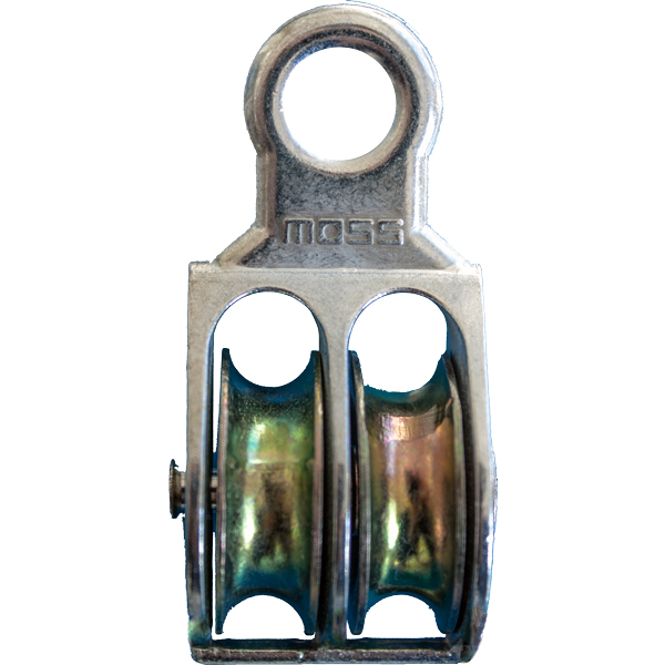 Double Pulley 25mm - Zinc Die Cast