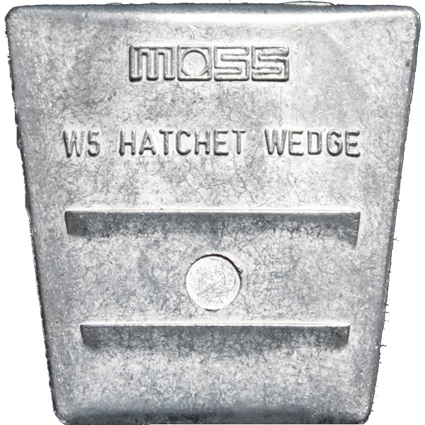 Hatchet Wedge - Zinc Die Cast